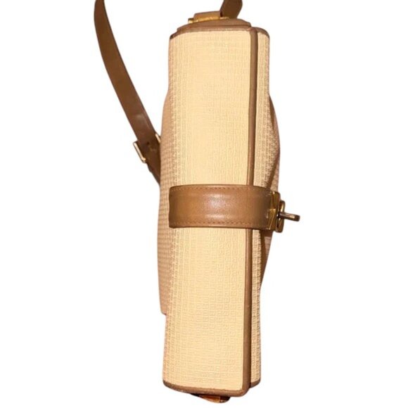 Bally Vintage (1970s) Monogram Canvas & Leather Crossbody Bag Made in Italy - Picture 7 of 13